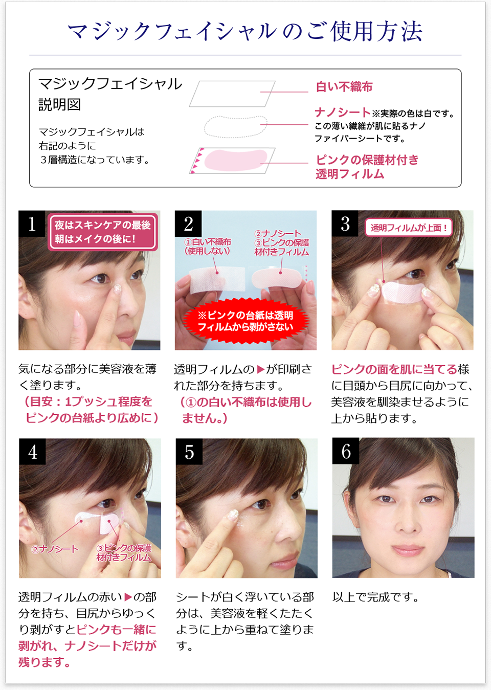 Magic Facial  エコライフ マジックフェイシャル